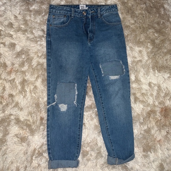 Princess Polly Boyfriend Jeans - Picture 1 of 2
